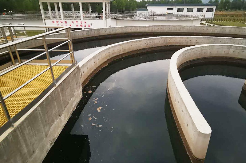 30000 tons/day municipal sewage treatment project of the Second Sewage Treatment Plant, in Huzhu Cou
